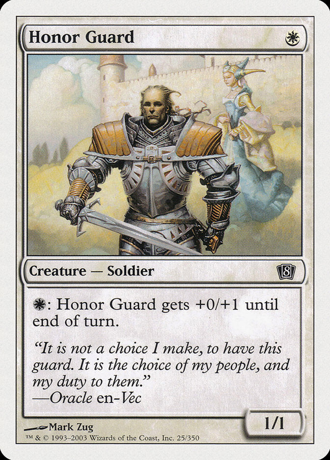 Honor Guard [Eighth Edition] - The Mythic Store | 24h Order Processing