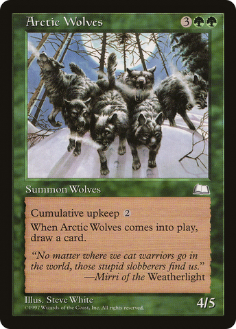 Arctic Wolves [Weatherlight] - The Mythic Store | 24h Order Processing