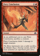 Fiery Conclusion [Planechase Anthology] - The Mythic Store | 24h Order Processing