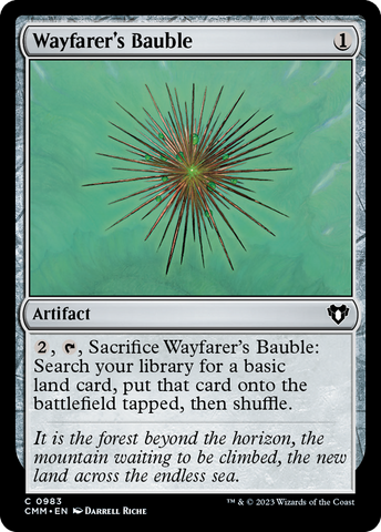 Wayfarer's Bauble [Commander Masters] - The Mythic Store | 24h Order Processing