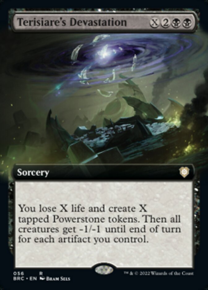 Terisiare's Devastation (Extended Art) [The Brothers' War Commander] - The Mythic Store | 24h Order Processing