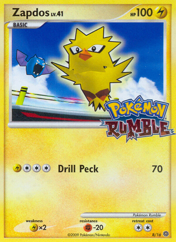 Zapdos (8/16) [Pokémon Rumble] - The Mythic Store | 24h Order Processing