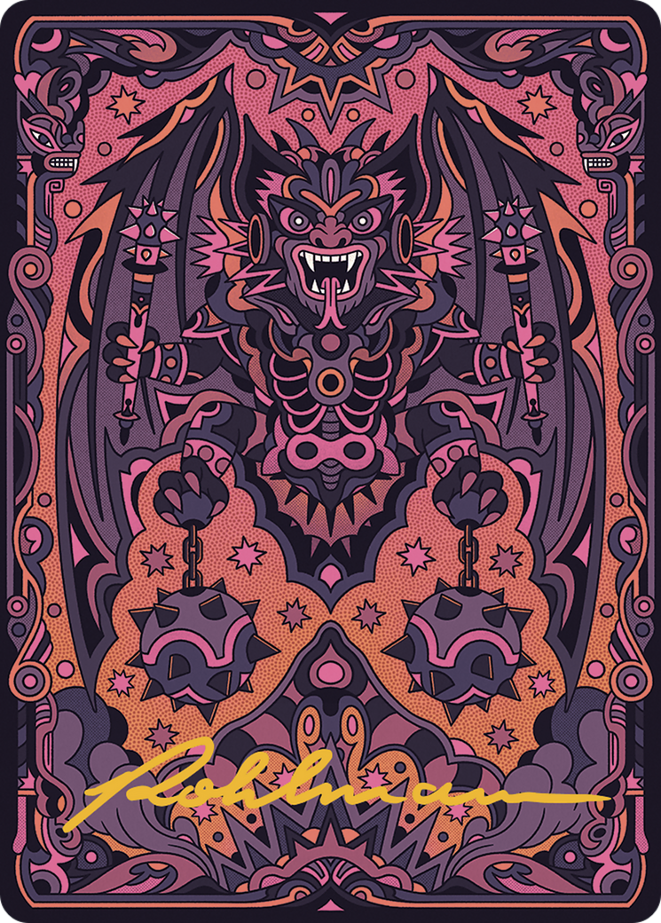 Bloodletter of Aclazotz Art Card (61/81) (Gold-Stamped Signature) [The Lost Caverns of Ixalan Art Series] - The Mythic Store | 24h Order Processing