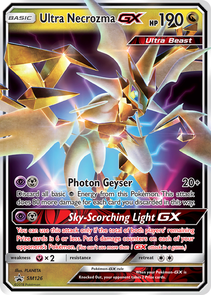 Ultra Necrozma GX (SM126) [Sun & Moon: Black Star Promos] - The Mythic Store | 24h Order Processing