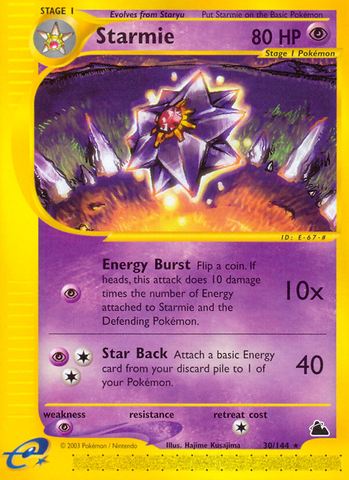 Starmie (30/144) [Skyridge] - The Mythic Store | 24h Order Processing