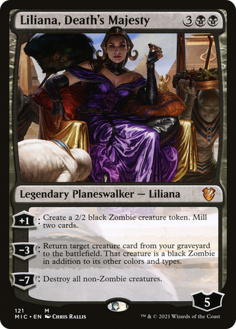 Liliana, Death's Majesty [Innistrad: Midnight Hunt Commander] - The Mythic Store | 24h Order Processing
