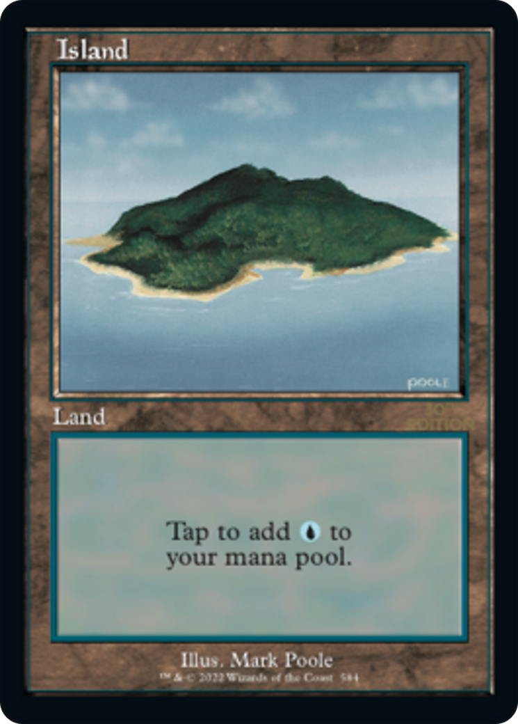 Island (Retro) (584) [30th Anniversary Edition] - The Mythic Store | 24h Order Processing