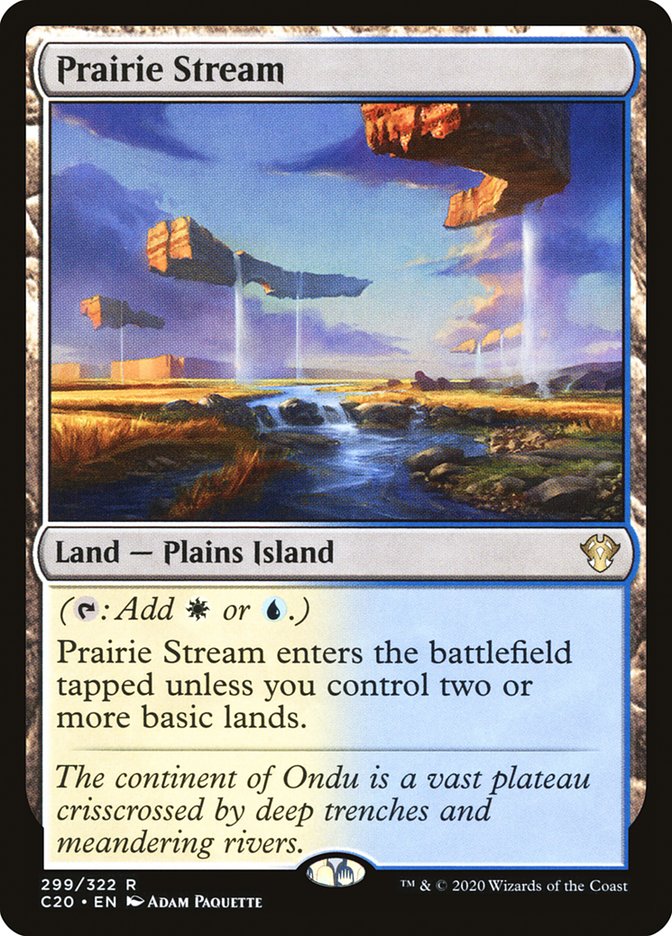 Prairie Stream [Commander 2020] - The Mythic Store | 24h Order Processing