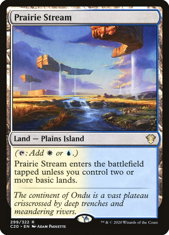 Prairie Stream [Commander 2020] - The Mythic Store | 24h Order Processing
