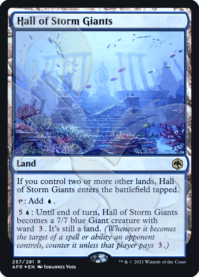 Hall of Storm Giants (Ampersand Promo) [Dungeons & Dragons: Adventures in the Forgotten Realms Promos] - The Mythic Store | 24h Order Processing