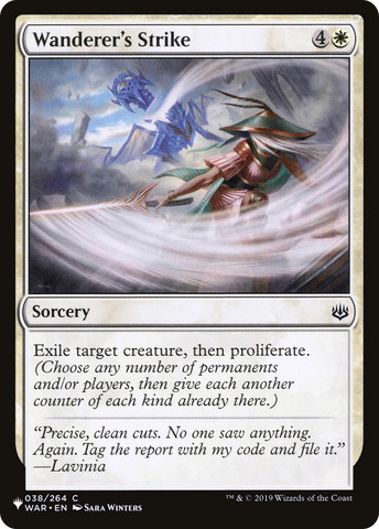 Wanderer's Strike [The List] - The Mythic Store | 24h Order Processing