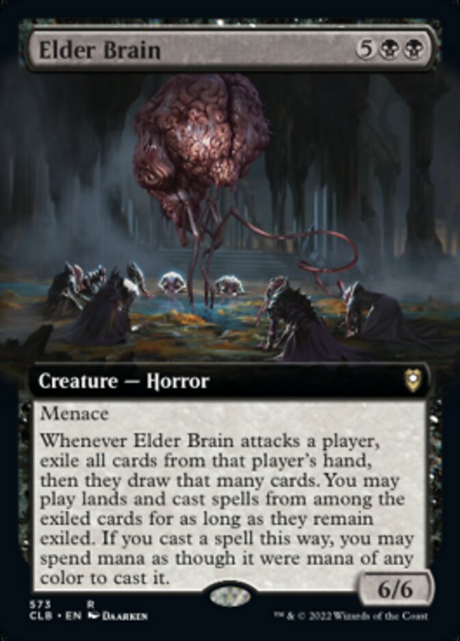 Elder Brain (Extended Art) [Commander Legends: Battle for Baldur's Gate] - The Mythic Store | 24h Order Processing