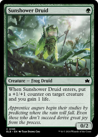 Sunshower Druid [Bloomburrow] - The Mythic Store | 24h Order Processing
