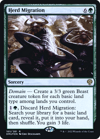 Herd Migration [Dominaria United Prerelease Promos] - The Mythic Store | 24h Order Processing