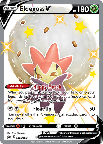 Eldegoss V (SWSH084) (Jumbo Card) [Sword & Shield: Black Star Promos] - The Mythic Store | 24h Order Processing