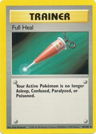 Full Heal (82/102) [Base Set Unlimited] - The Mythic Store | 24h Order Processing