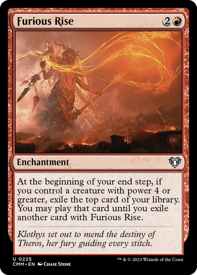 Furious Rise [Commander Masters] - The Mythic Store | 24h Order Processing