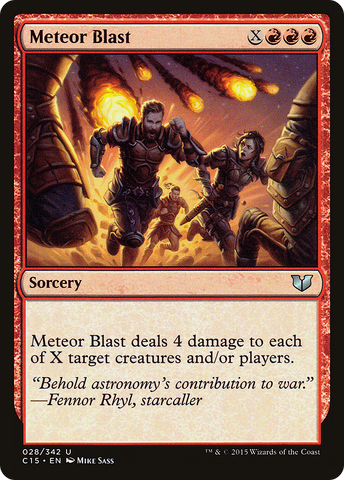 Meteor Blast [Commander 2015] - The Mythic Store | 24h Order Processing