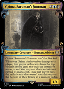 Grima, Saruman's Footman [The Lord of the Rings: Tales of Middle-Earth Commander Showcase Scrolls] - The Mythic Store | 24h Order Processing