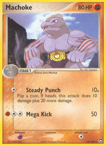 Machoke (33/108) [EX: Power Keepers] - The Mythic Store | 24h Order Processing