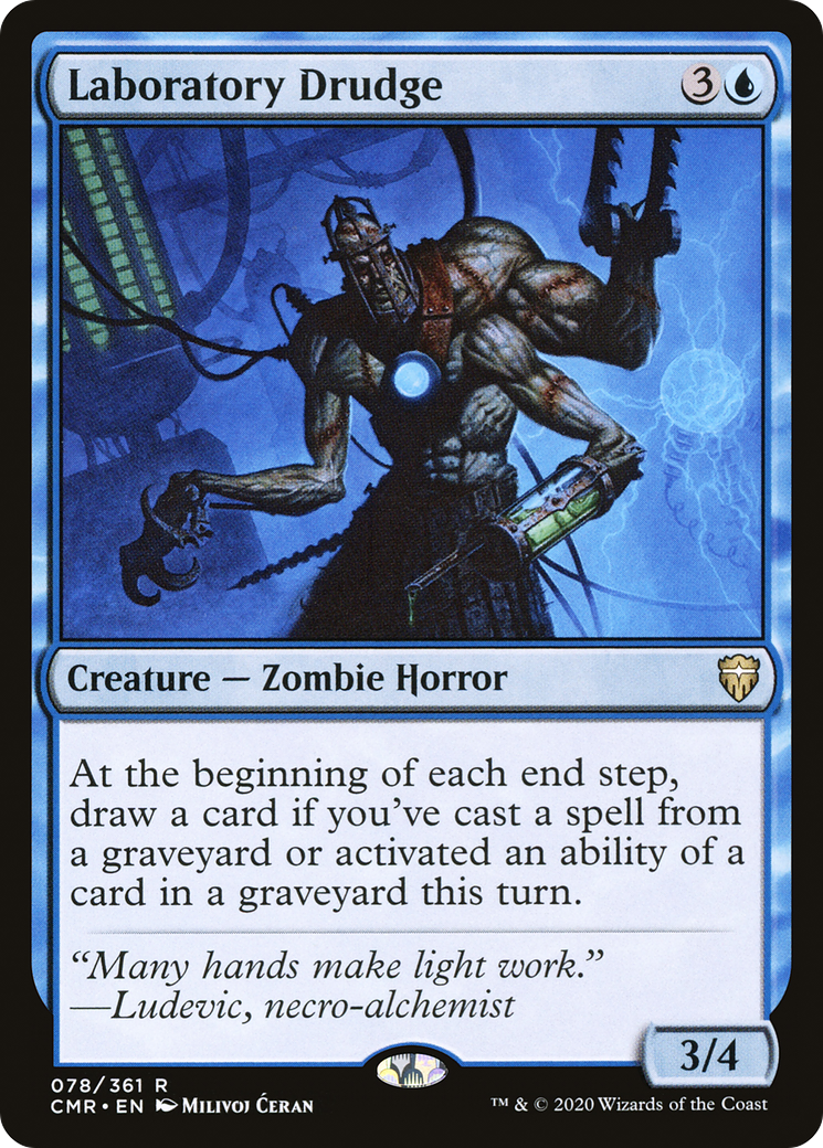 Laboratory Drudge [Commander Legends] - The Mythic Store | 24h Order Processing