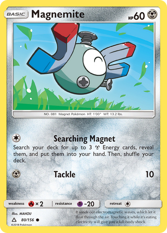 Magnemite (80/156) [Sun & Moon: Ultra Prism] - The Mythic Store | 24h Order Processing