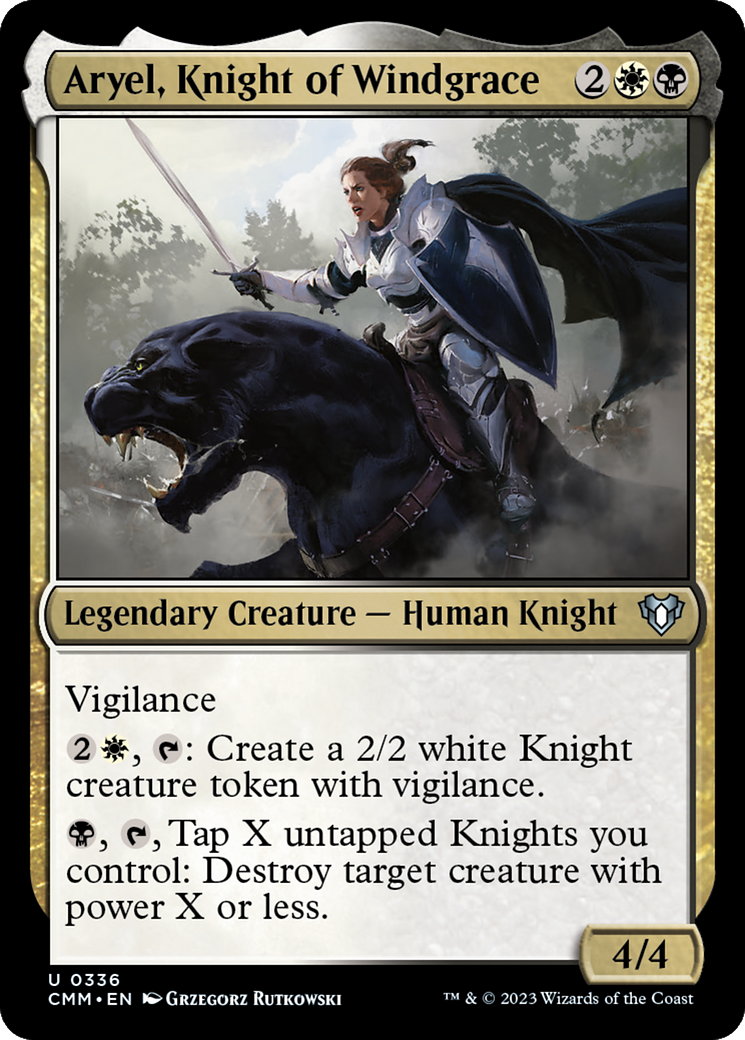 Aryel, Knight of Windgrace [Commander Masters] - The Mythic Store | 24h Order Processing