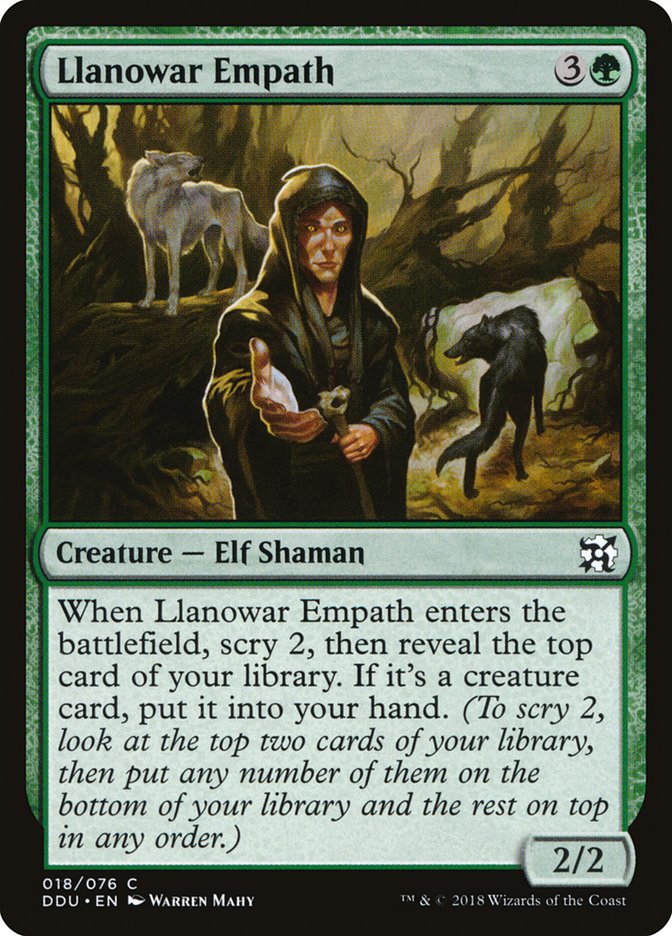 Llanowar Empath [Duel Decks: Elves vs. Inventors] - The Mythic Store | 24h Order Processing