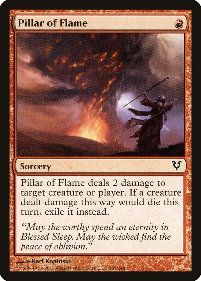 Pillar of Flame [Avacyn Restored] - The Mythic Store | 24h Order Processing