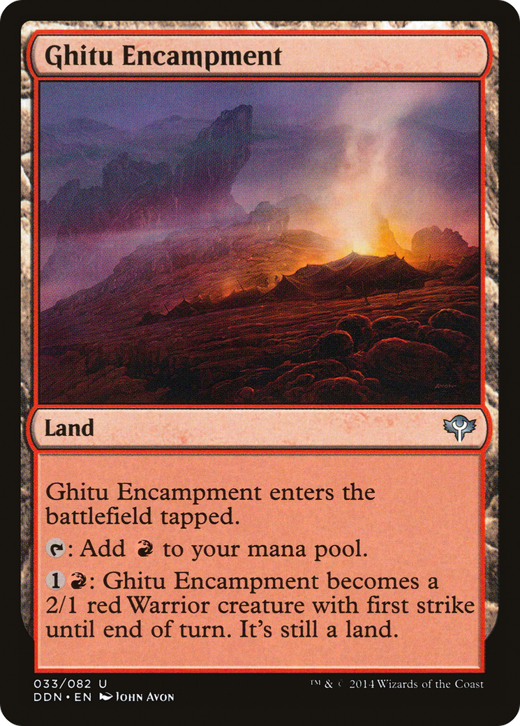 Ghitu Encampment [Duel Decks: Speed vs. Cunning] - The Mythic Store | 24h Order Processing