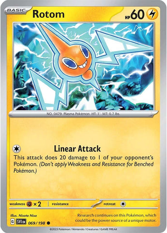 Rotom (069/198) [Scarlet & Violet: Base Set] - The Mythic Store | 24h Order Processing