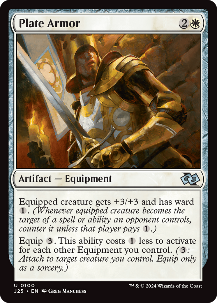 Plate Armor [Foundations Jumpstart] - The Mythic Store | 24h Order Processing