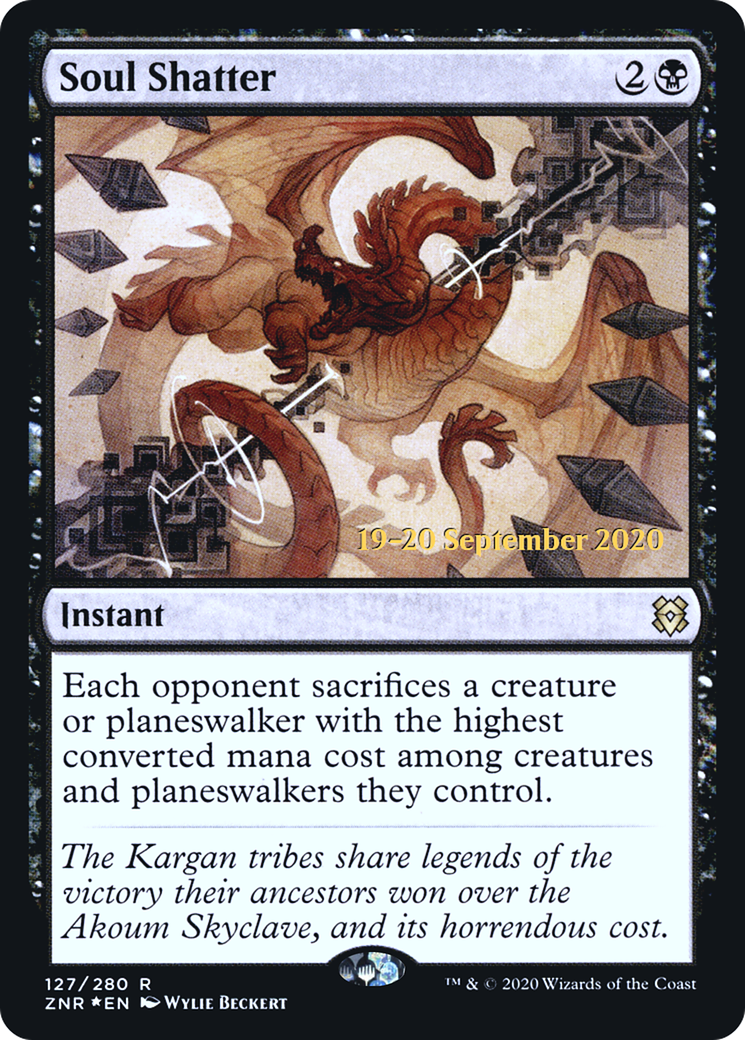Soul Shatter [Zendikar Rising Prerelease Promos] - The Mythic Store | 24h Order Processing