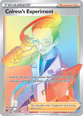 Colress's Experiment (205/196) [Sword & Shield: Lost Origin] - The Mythic Store | 24h Order Processing