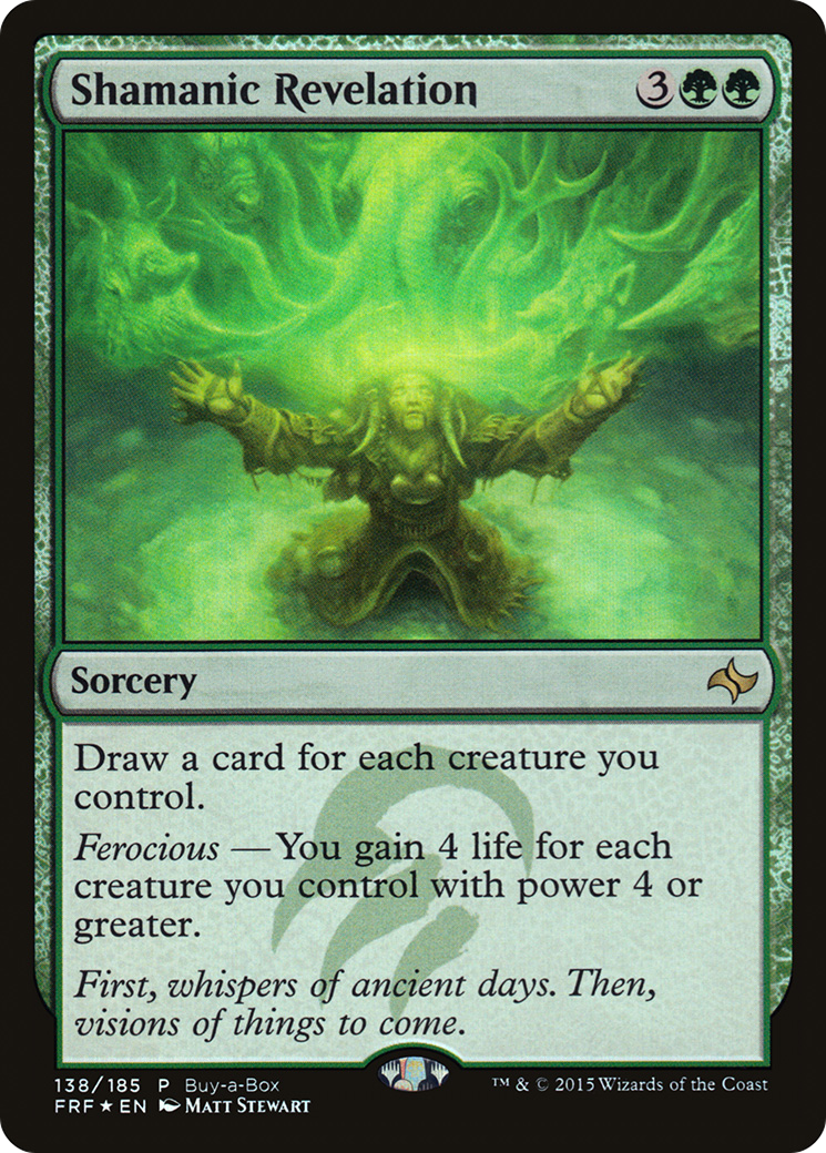Shamanic Revelation (Buy-A-Box) [Fate Reforged Promos] - The Mythic Store | 24h Order Processing