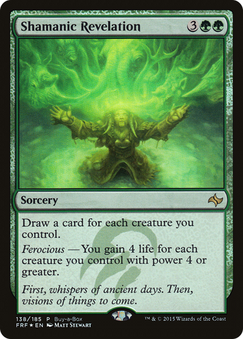 Shamanic Revelation (Buy-A-Box) [Fate Reforged Promos] - The Mythic Store | 24h Order Processing
