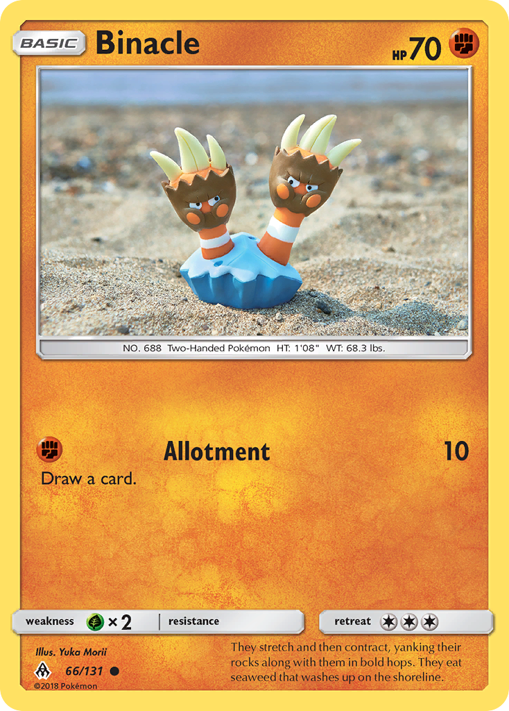 Binacle (66/131) [Sun & Moon: Forbidden Light] - The Mythic Store | 24h Order Processing