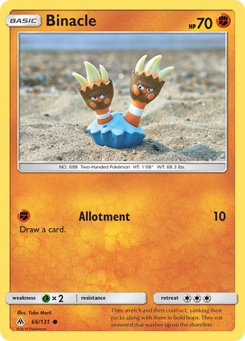 Binacle (66/131) [Sun & Moon: Forbidden Light] - The Mythic Store | 24h Order Processing