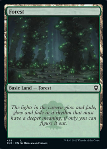 Forest (468) [Commander Legends: Battle for Baldur's Gate] - The Mythic Store | 24h Order Processing