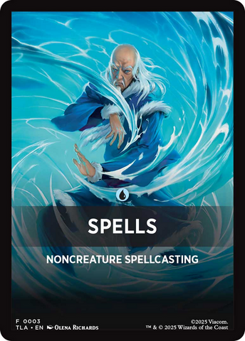 Spells Theme Card [Avatar: The Last Airbender Tokens] - The Mythic Store | 24h Order Processing