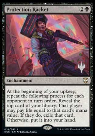 Protection Racket (Promo Pack) [Streets of New Capenna Commander Promos] - The Mythic Store | 24h Order Processing