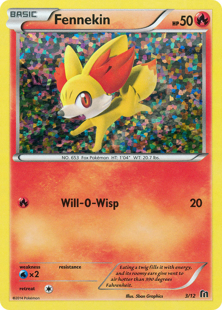 Fennekin (3/12) [McDonald's Promos: 2016 Collection] - The Mythic Store | 24h Order Processing