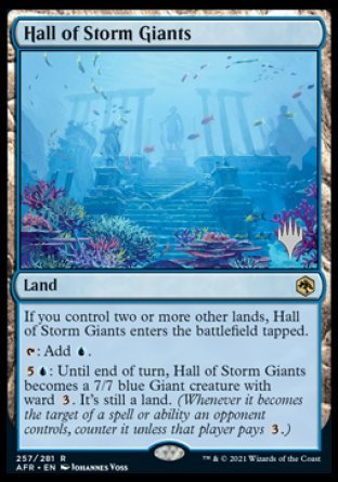 Hall of Storm Giants (Promo Pack) [Dungeons & Dragons: Adventures in the Forgotten Realms Promos] - The Mythic Store | 24h Order Processing