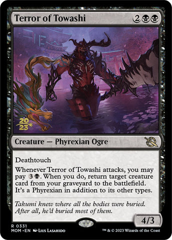 Terror of Towashi [March of the Machine Prerelease Promos] - The Mythic Store | 24h Order Processing
