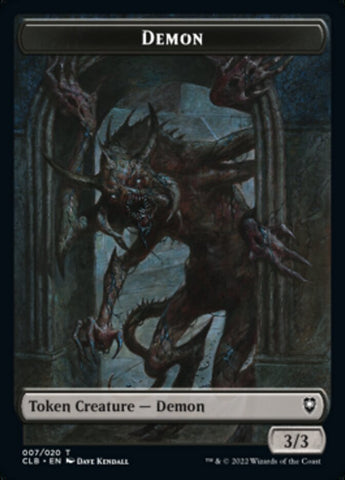 Demon Token [Commander Legends: Battle for Baldur's Gate Tokens] - The Mythic Store | 24h Order Processing