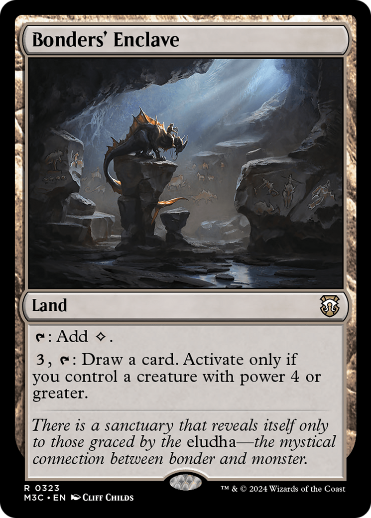 Bonders' Enclave (Ripple Foil) [Modern Horizons 3 Commander] - The Mythic Store | 24h Order Processing