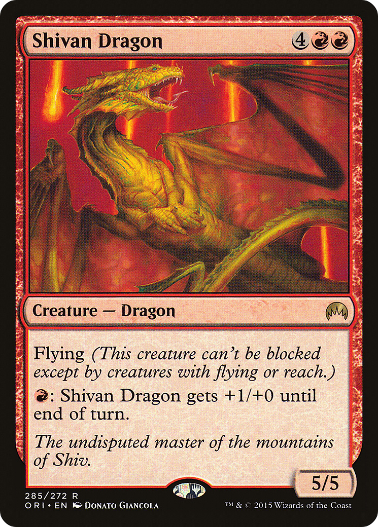 Shivan Dragon [Magic Origins] - The Mythic Store | 24h Order Processing