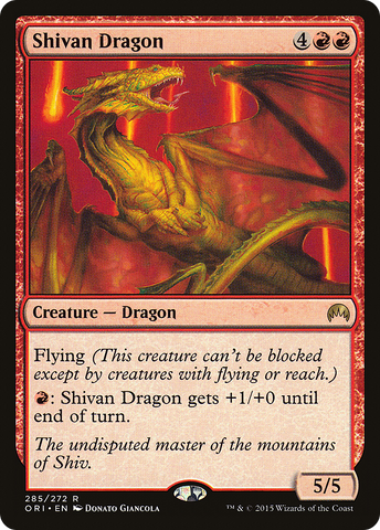 Shivan Dragon [Magic Origins] - The Mythic Store | 24h Order Processing