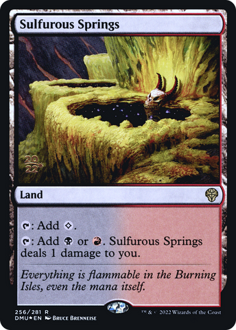 Sulfurous Springs [Dominaria United Prerelease Promos] - The Mythic Store | 24h Order Processing