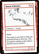 Queue of Beetles (2021 Edition) [Mystery Booster Playtest Cards] - The Mythic Store | 24h Order Processing